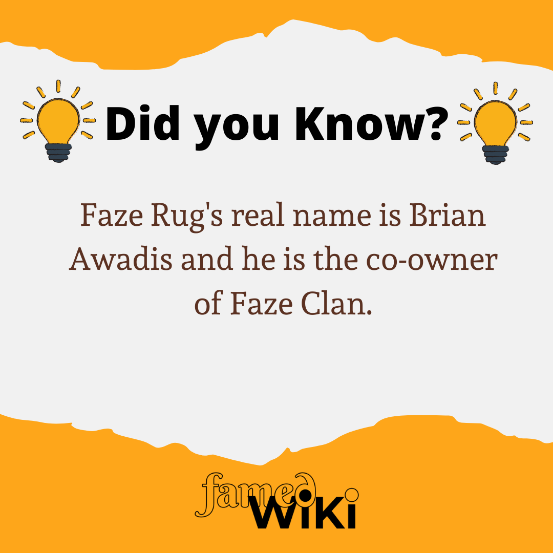 Faze Rug Facts