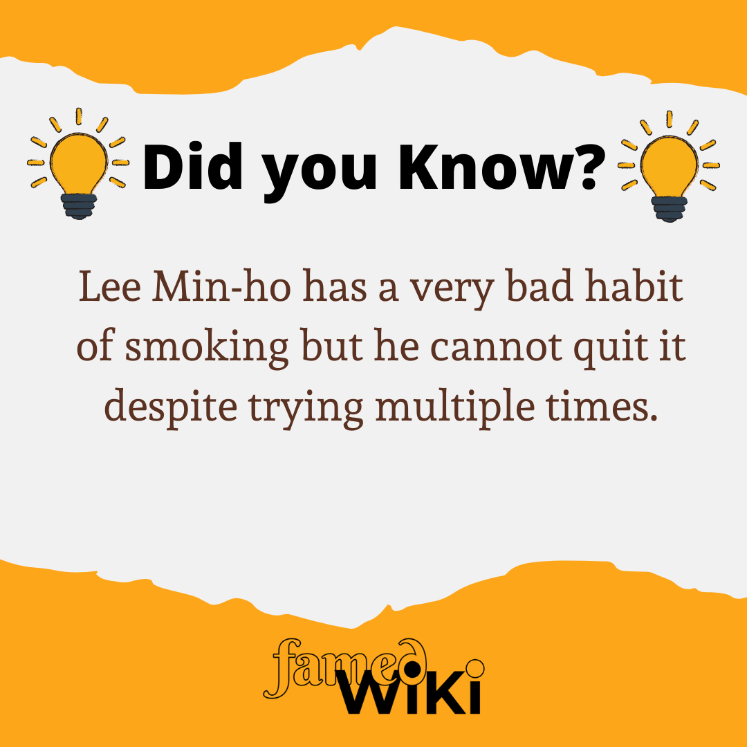 Lee Min-ho Facts