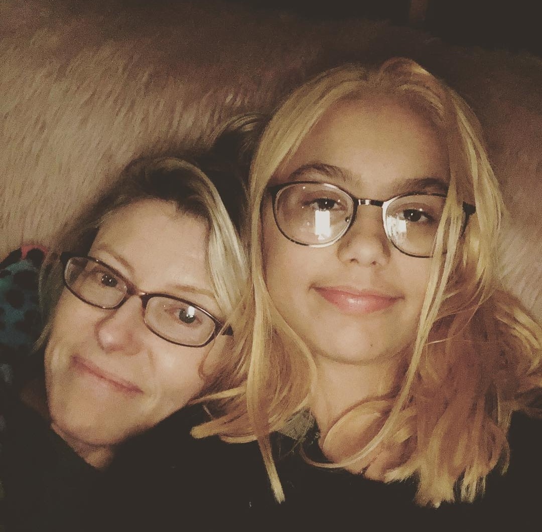 Paula with daughter