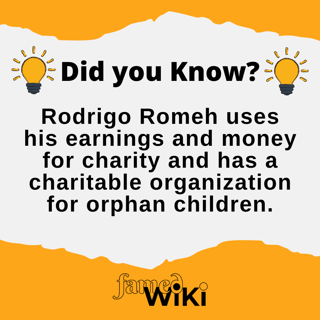 Rodrigo Romeh Facts