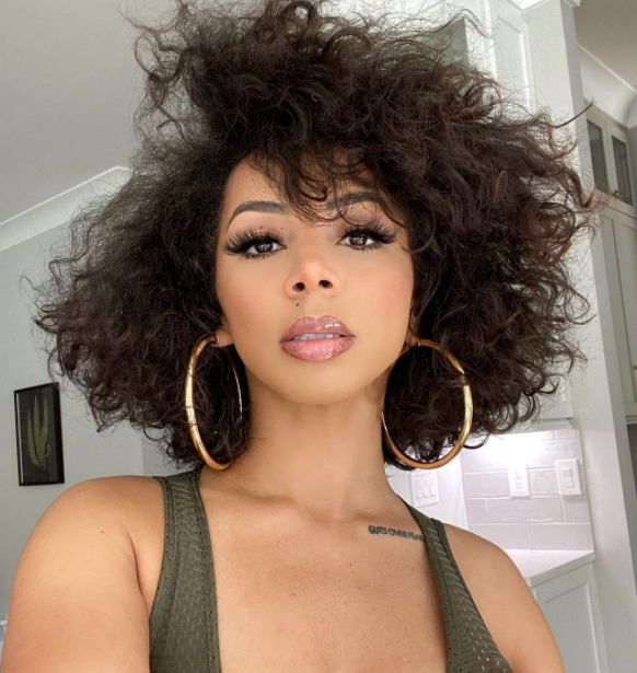 Brittany renner taking selfie