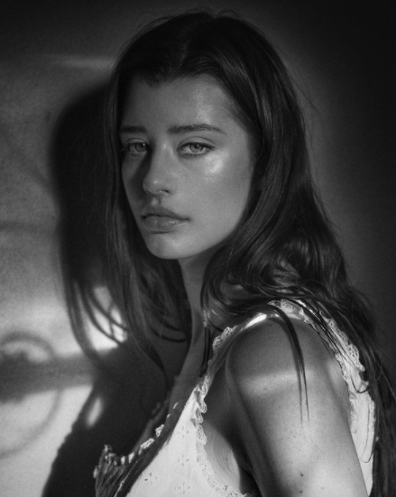 sarah mcdaniel looking fierce in the photo
