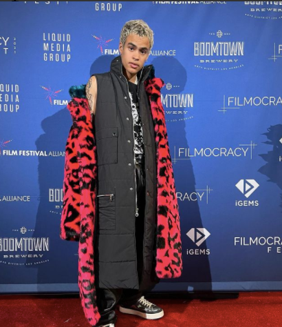 edwin joel in the red carpet