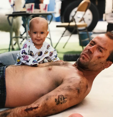 little tallulah with her dad bruce