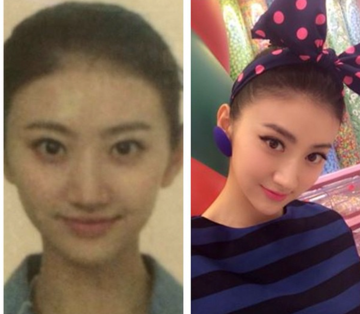 Jiang at age 6 vs now