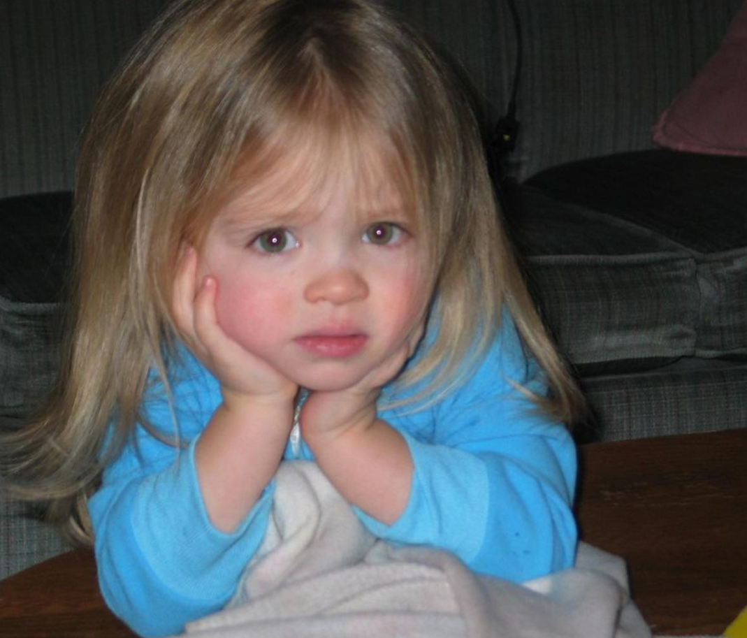 Riley's childhood picture